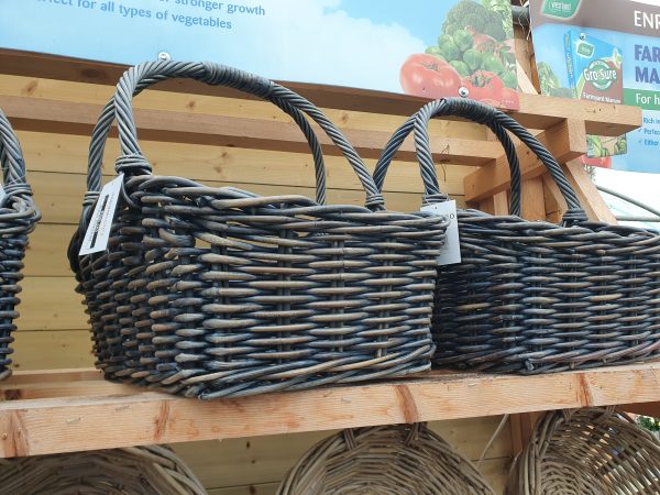 glenweave bread basket with hoops at beechmount garden centre