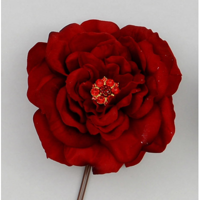 28cm rose w gem red at beechmount garden centre