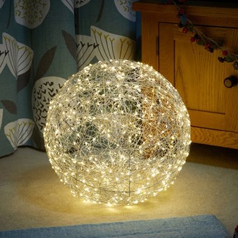 LED Mega Sphere at beechmount garden centre