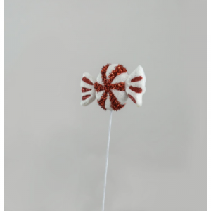 25cm Round Candy Cane Sweet 10500 at beechmount garden centre