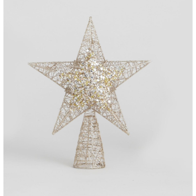 14654 32cm Glitter Star at beechmount garden centre