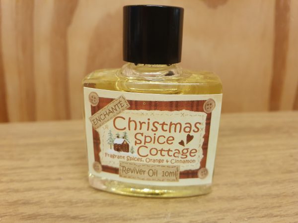 Christmas Oil Spice Cottage at beechmount garden centre