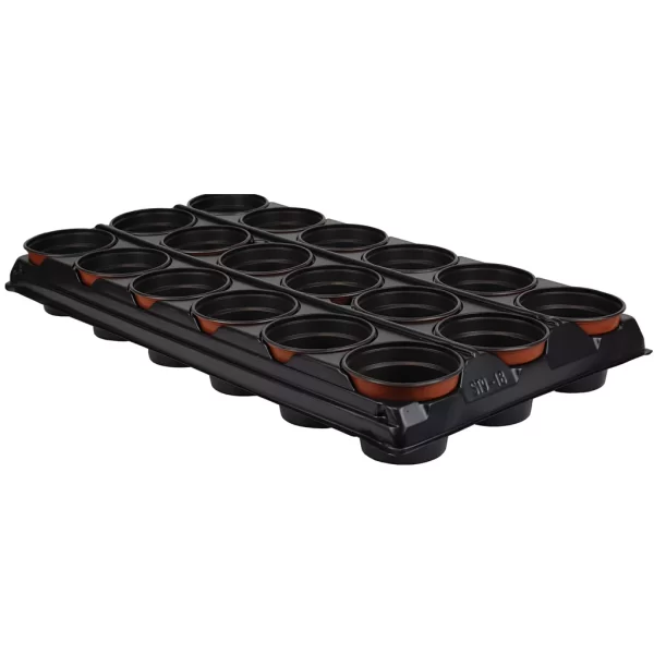 Grow It Growing Tray with 18 Round Pots at beechmount garden centre