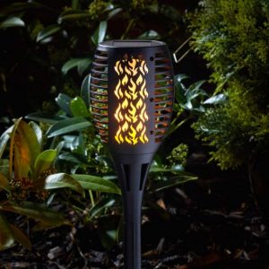 Solar Cool Flame Compact Torch at beechmount garden centre