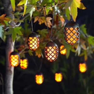 10 Cool Flame Solar String Lights at beechmount garden centre