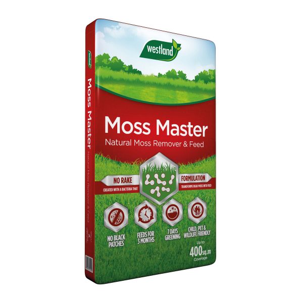 Moss Master Lawn Moss Remover & Feed at beechmount garden centre