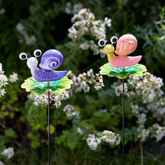 Snail Loony Stake at beechmont garden centre