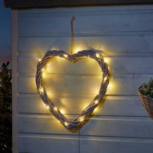 Solar In-Lit Firefly Heart at beechmount garden centre