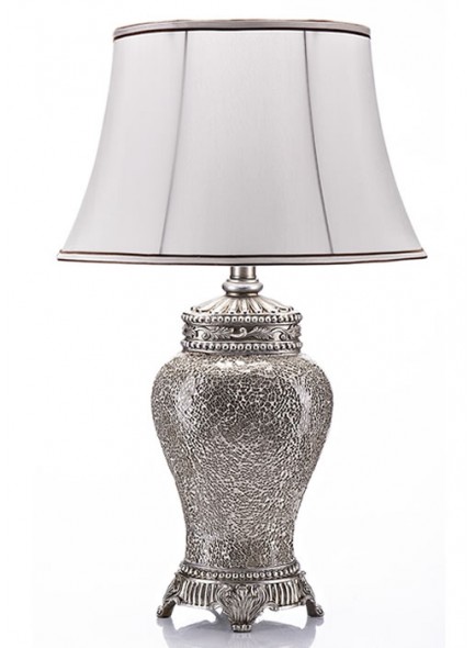 THE GRANGE COLLECTION IVORY CRACKLE LAMP AT BEECHMOUNT GARDEN CENTRE