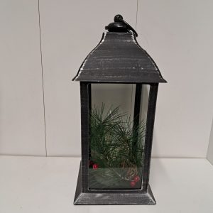 Black Christmas Lantern at beechmount garden centre