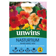 Unwins Nasturtium Whirlybird Mix Seeds