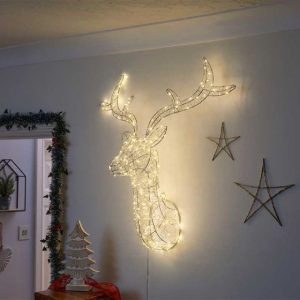 250 LED Stag at beechmount garden centre