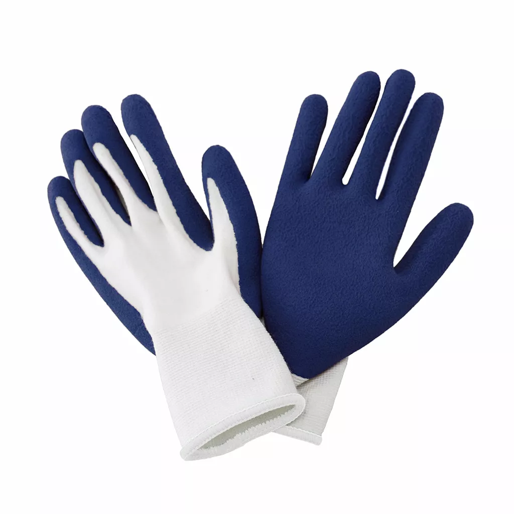 Kent & Stowe Navy Natural Bamboo Gloves - Men's Large at beechmount garden centre