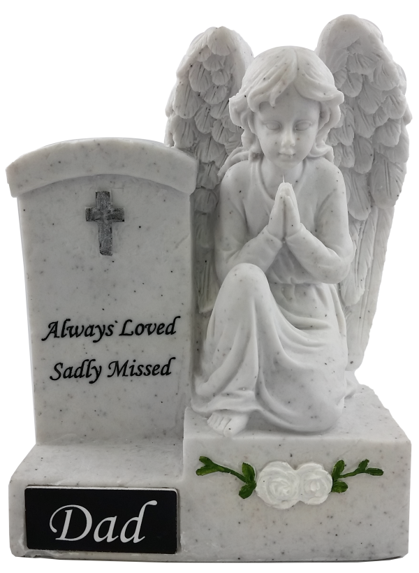 Grave Ornament Angel Headstone 6136