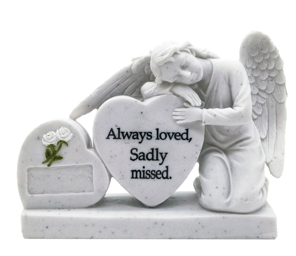 Grave Ornament Angel Heart 6200