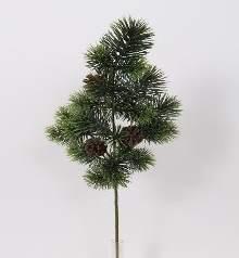 68CM PINE SPRAY WITH CONES 41480