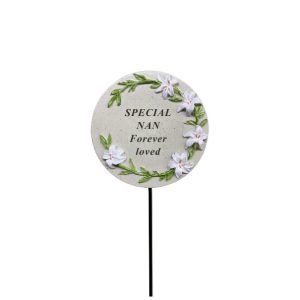 Grave Ornament Nan Lily Stick