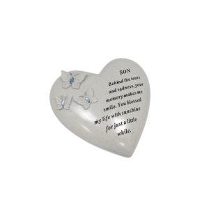 Grave Ornament Dad Butterfly with Gems