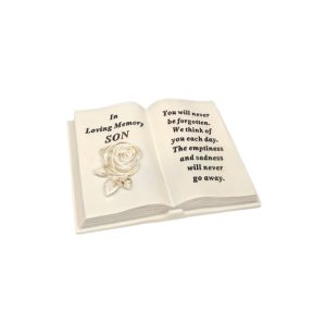 Grave Ornament SON Memorial Book