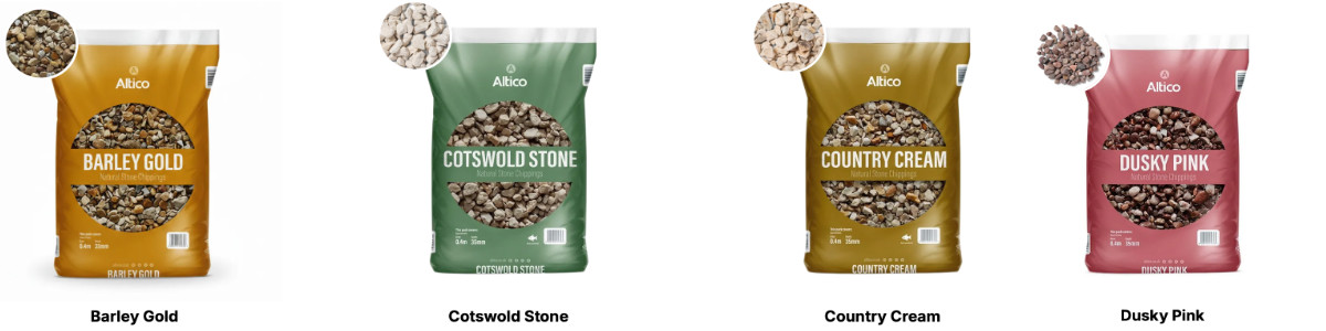 Stone Chippings from Beechmount garden centre