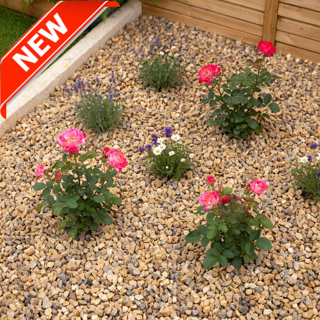 Stone chippings available in Beechmount Garden Centre