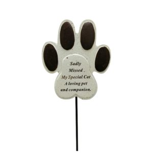 Sadly Missed Cat Paw Stick