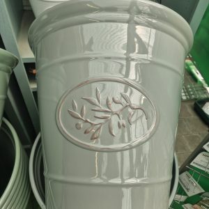grey olive planter