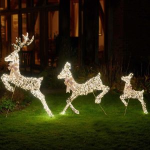 GoldTwist Leaping Deer Family, LV