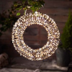 GoldTwist Wreath 40cm, LV