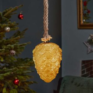 InLit Pine Cone Pendant
