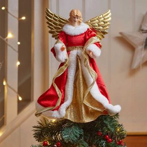TreeTop Angel - Red