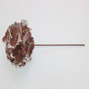 Gold Gltr Mocha Hydrangea Flower 45792
