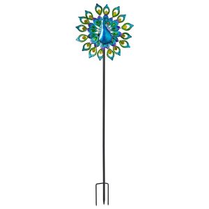 Peacock Solar Wind Spinner
