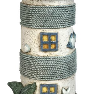 MGO lighthouse with solar decor
