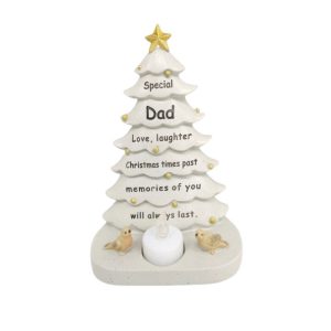 Grave Ornament Memorial Christmas Tree DAD