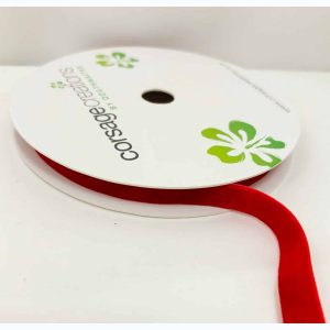 RED VELVET RIBBON 12MM X 10M 24630